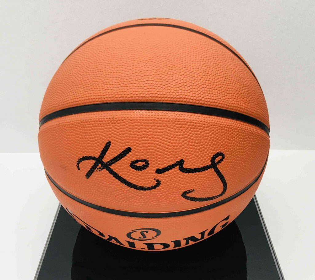 Kobe Bryant Signed Basketball Australian Memorabilia Association 